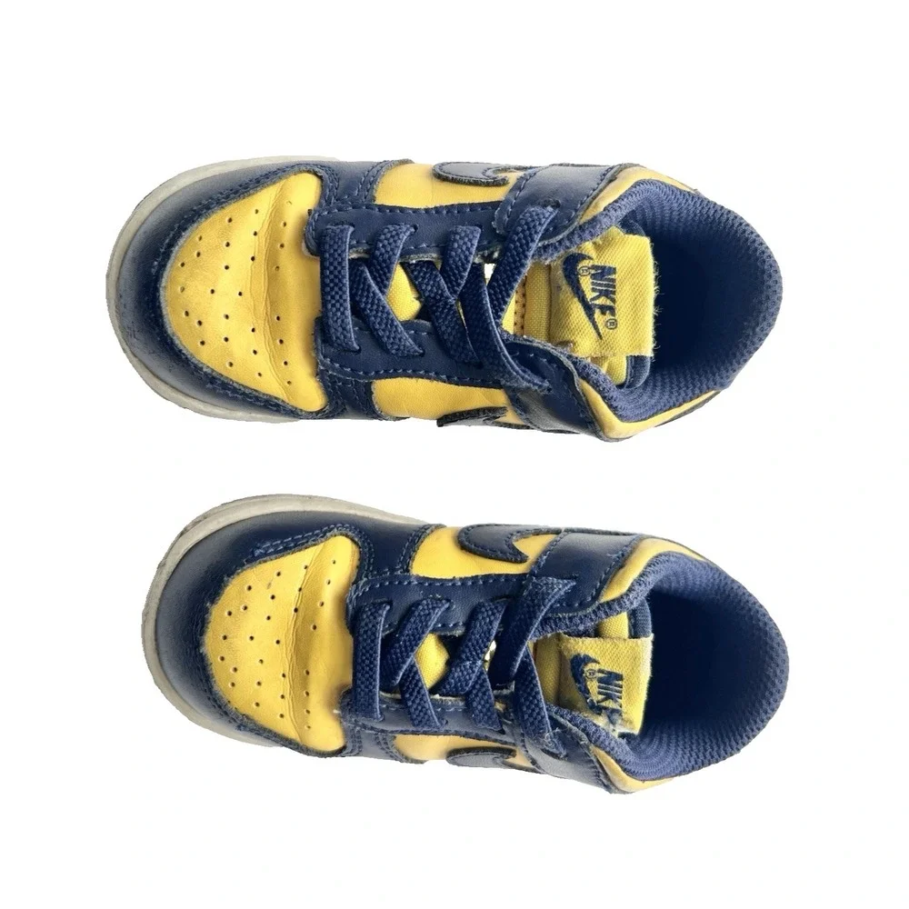 Nike Swoosh Sneakers 8C Age 3-4 Shoe Athletic Footwear Baby Clothing Accessory